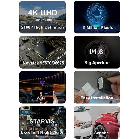 Dash Cam for Toyota Camry 2021 LE SE XLE XSE Nightshade Edition TRD,Fitcamx 4K Car Video OEM Style,2160P UHD Night Vision,G-Sensor,Loop Recording,Built-in WiFi,Easy to Install,with 64GB Memory Card Dash Cam for Toyota Camry 2021 LE SE XLE XSE Nightshade Edition TRD,Fitcamx 4K Car Video OEM Style,2160P UHD Night Vision,G-Sensor,Loop Recording,Built-in WiFi,Easy to Install,with 64GB Memory Card